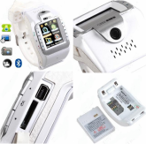 RELÓGIO CELULAR BRANCO 1.3MP BLUETOOTH MP3 MP4 PORTUGUÊS